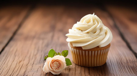 sweet celebrate cupcake foodの素材