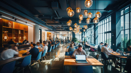 modern blur interior businessの素材