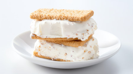 scoop white ice creamの素材