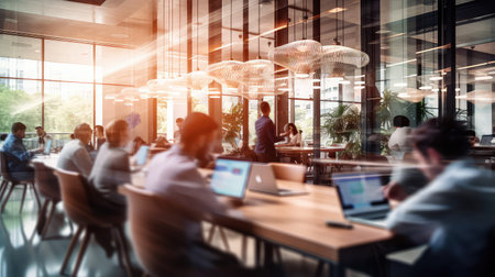 productivity blur work businessの素材