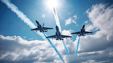 travel sky airplane backgtoundの素材