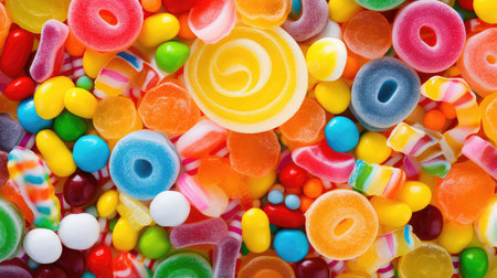 treat celebration candy foodの素材