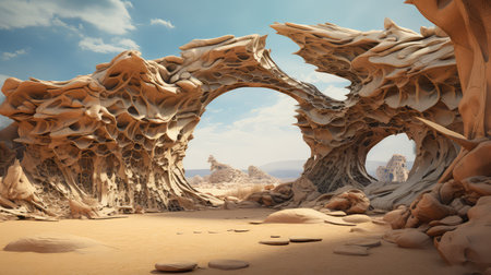 canyon rock desert landscapeの素材