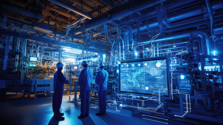 technology science industrial backgroundの素材