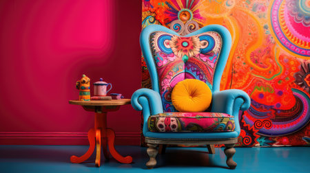 interior chair room backgroundの素材