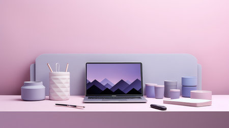 colors pastel studio backgroundの素材