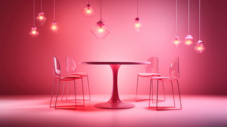 pastel glow pink backgroundの素材