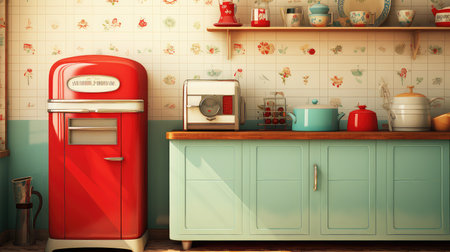 style vintage home backgroundの素材