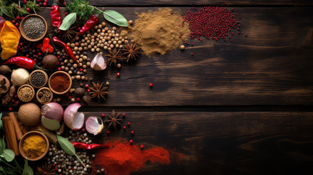 cuisine table food backgroundの素材