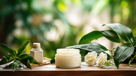 skincare cosmetic product backgroundの素材