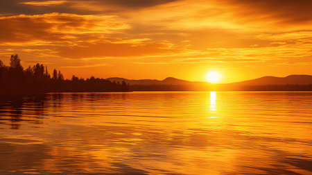 vibrant golden yellow backgroundの素材