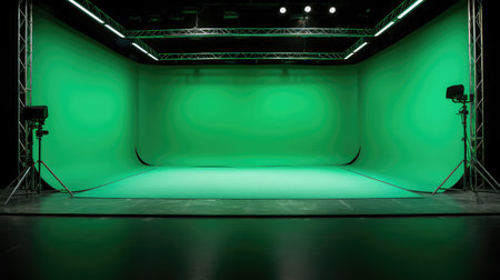 blank empty studio backgroundの素材