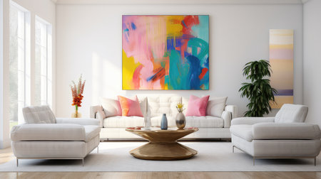 contemporary modern white backgroundの素材