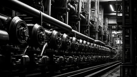 gritty black industrial backgroundの素材