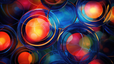 shape circle round backgroundの素材