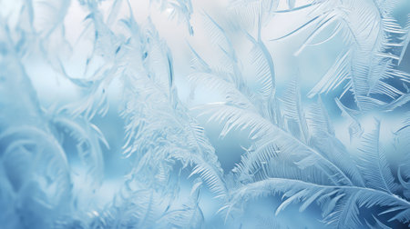 frost window ice backgroundの素材