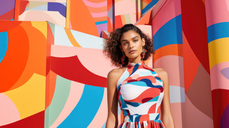 style contemporary fashion backgroundの素材