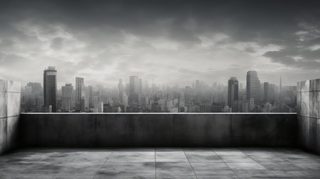 urban concrete architecture backgroundの素材