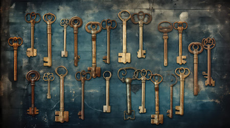 vintage paper grunge backgroundの素材