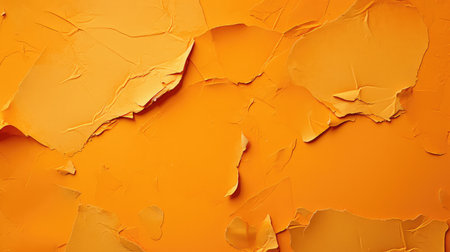 abstract paper orange backgroundの素材