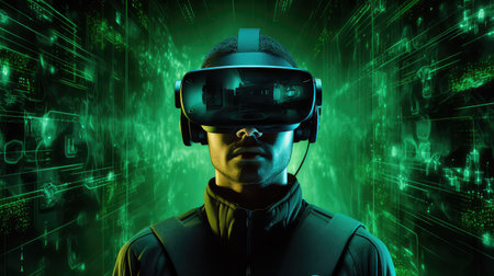 coding computer tech backgroundの素材