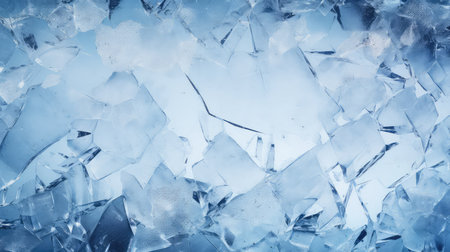 frozen abstract ice backgroundの素材