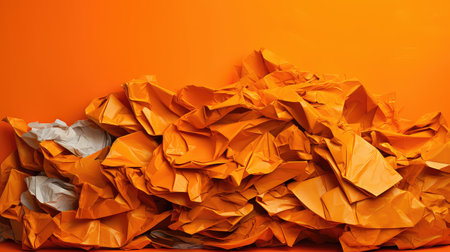 vibrant paper orange backgroundの素材