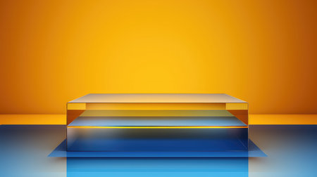 presentation template podium backgroundの素材