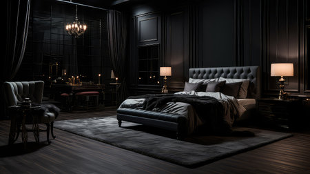 wood dark floor backgroundの素材