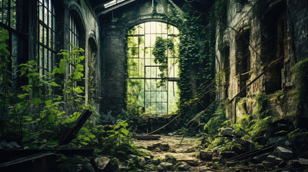 structure empty architecture backgroundの素材