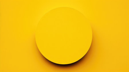 circle yellow round backgroundの素材