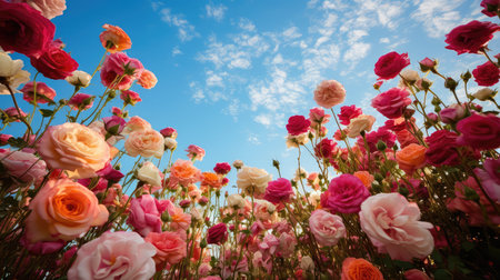 petals blossom roses backgroundの素材