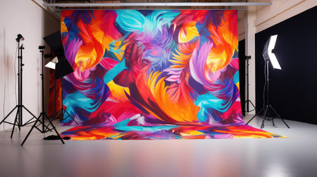 photo backdrop studio backgroundの素材