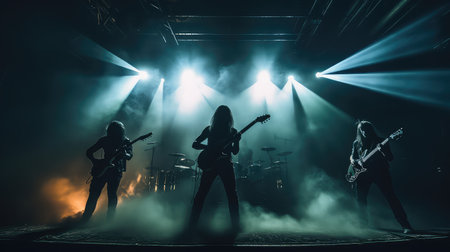 rock metal dark backgroundの素材