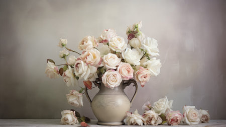 beauty effect roses backgroundの素材