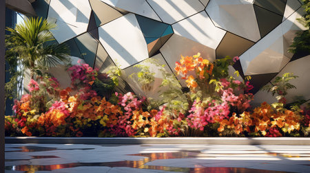 eco modern organic backgroundの素材