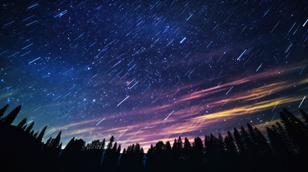 nebula astronomy stars backgroundの素材