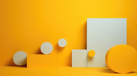 abstract concept shapes backgroundの素材