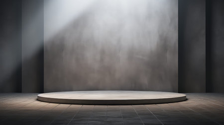 stage gray podium backgroundの素材