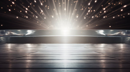 silver shiny award backgroundの素材