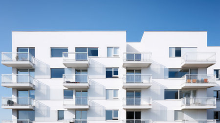 contemporary modern architecture backgroundの素材