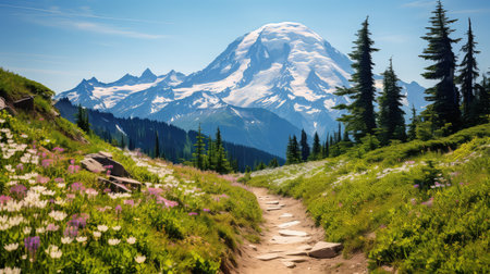 nature summer spring backgroundの素材