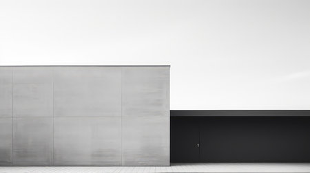 urban grey architecture backgroundの素材