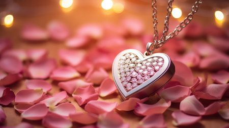 desire romantic heart backgroundの素材