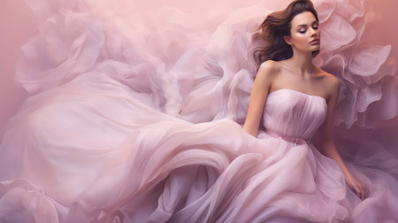 style fashion pastel backgroundの素材