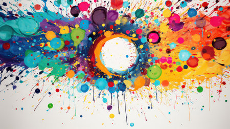 circle element round backgroundの素材