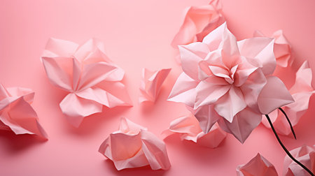 soft paper pink backgroundの素材