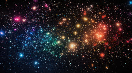twinkle light stars backgroundの素材