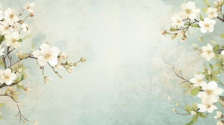 vibrant design spring backgroundの素材