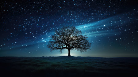 sky shiny stars backgroundの素材